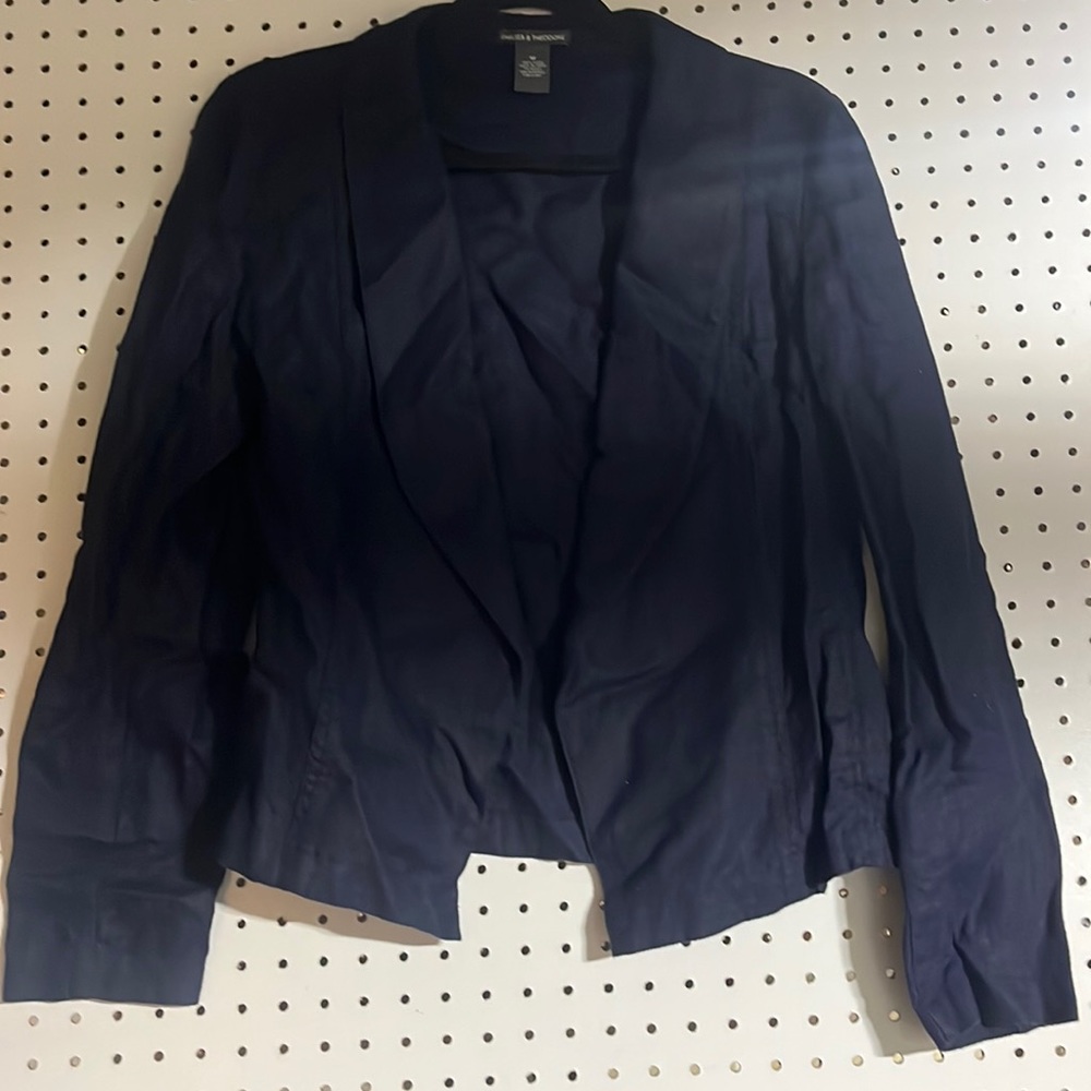 BLue Linen Blazer